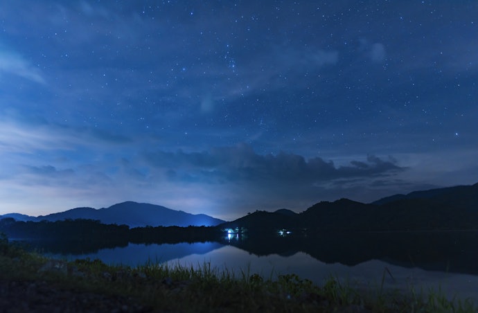 夜間撮影にはバルブモードがおすすめ