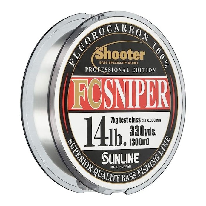 巻き物には8〜16lb、打ち物には12〜20lbのフロロカーボンに着目
