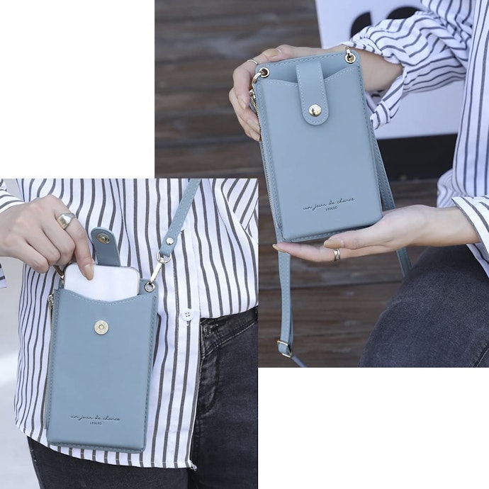 ポーチ型:小物類の持ち運び用に。スマホだけでのお出かけにも便利