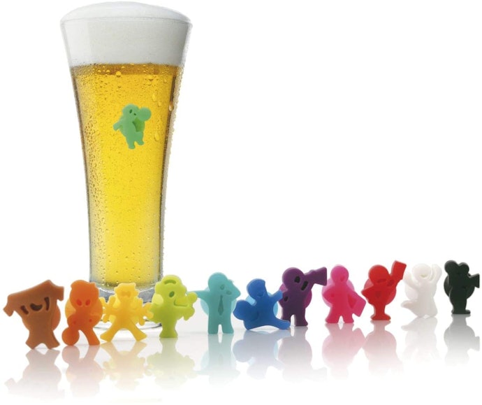 飲むときに邪魔にならない!貼るタイプ