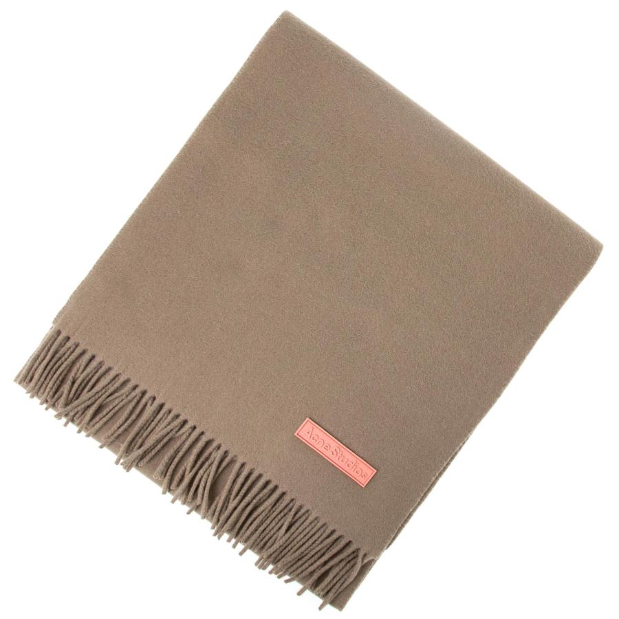 Acne Studiosマフラー ウォームホワイト ピンクラベル 希少品】アクネストゥディオス / マフラー / ウォームホワイト