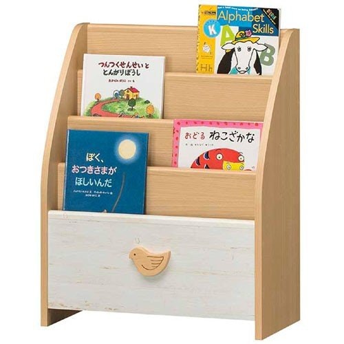 幼児には表紙が見える、「マガジンラックタイプ」がおすすめ