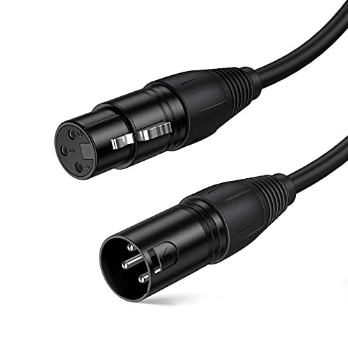 コンデンサーマイクの接続には、XLRオス-XLRメスのケーブルが必須