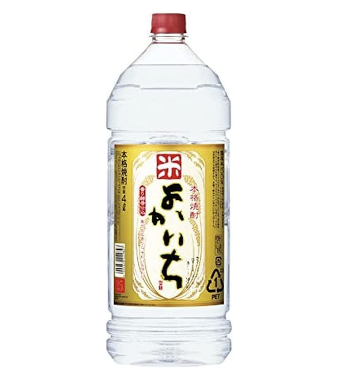 飲みやすさを重視するなら米焼酎が好適