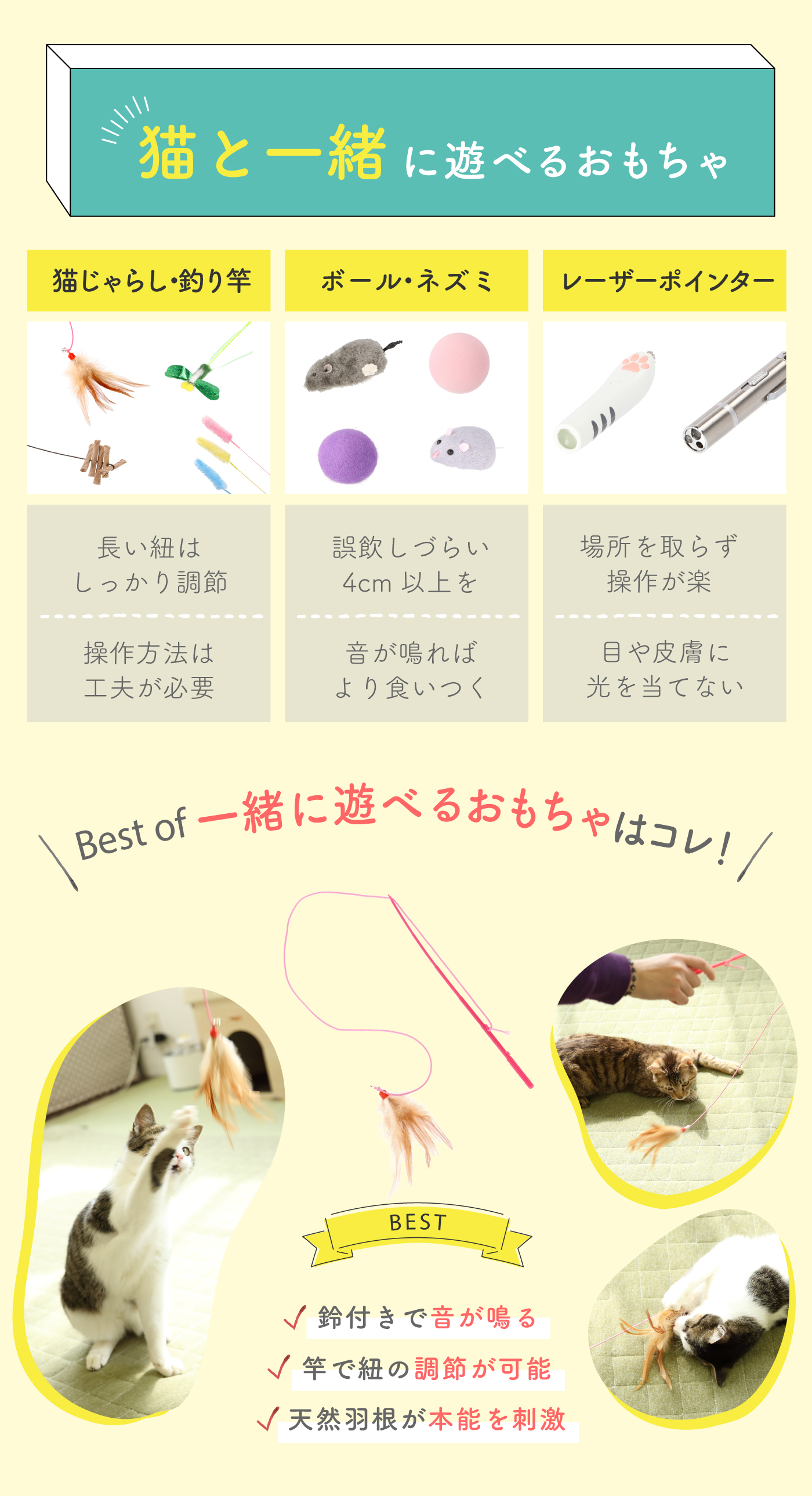 22年 猫用おもちゃのおすすめ人気ランキング21選 徹底比較 Mybest