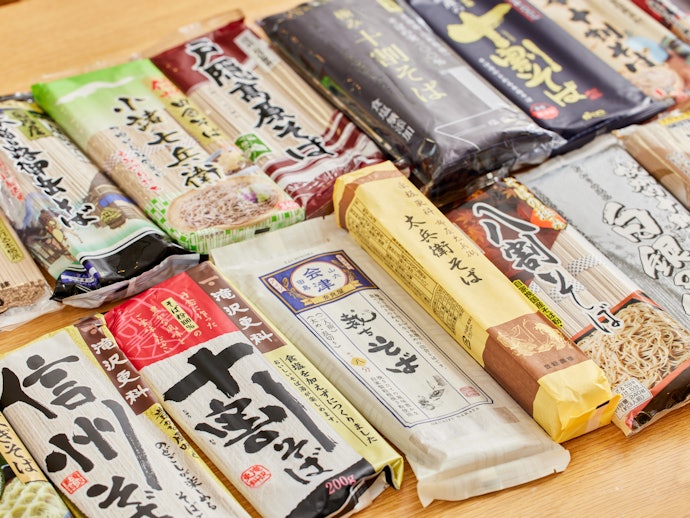 乾麺蕎麦 の検証