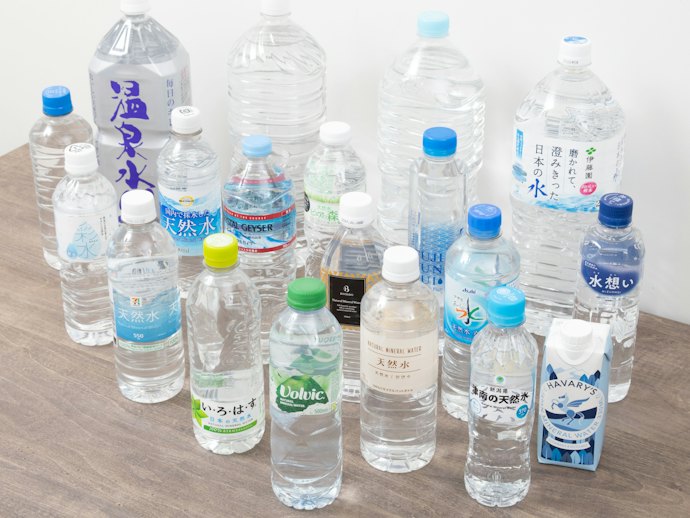 軟水のミネラルウォーター の検証