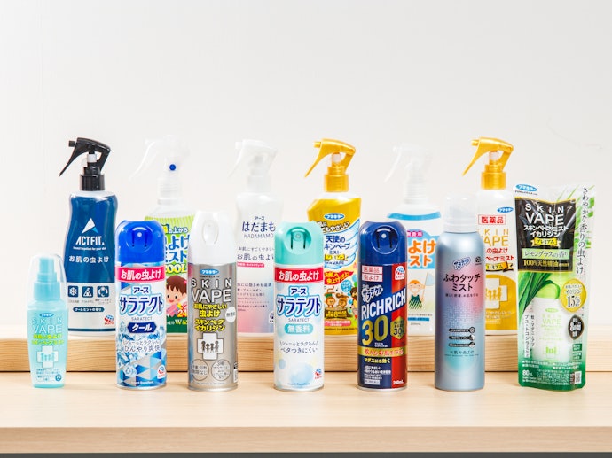 虫除けスプレー の検証
