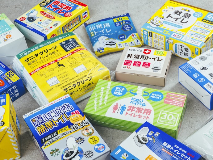 携帯トイレ の検証