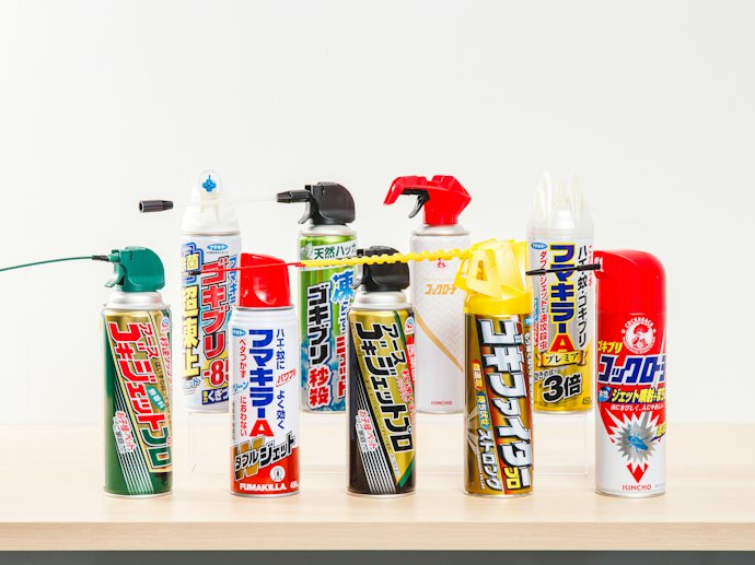 ゴキブリ用スプレー の検証