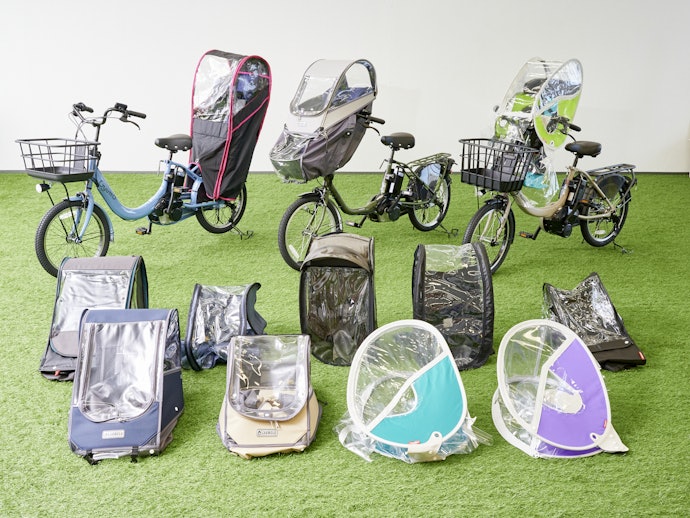自転車用チャイルドシートカバー の検証