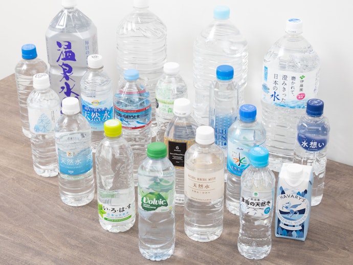 軟水のミネラルウォーター の検証
