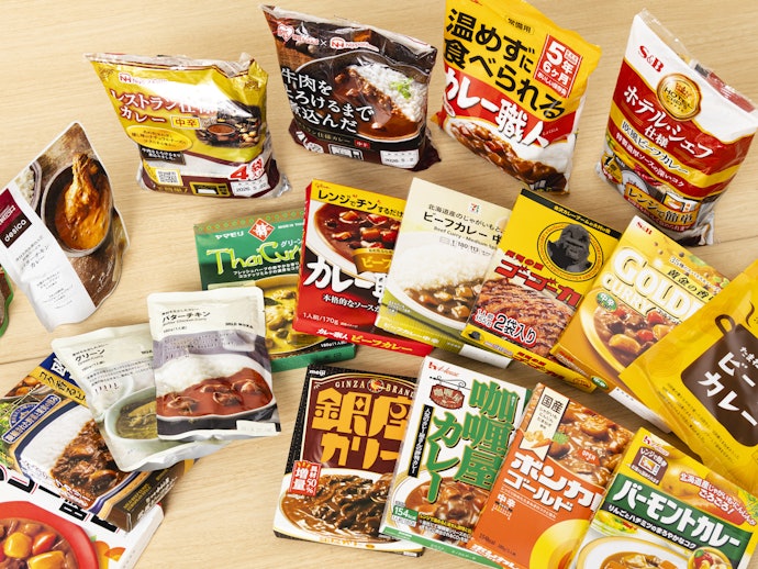 レトルトカレー の検証