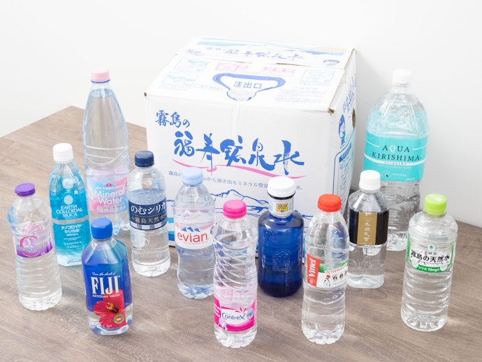 硬水のミネラルウォーター の検証