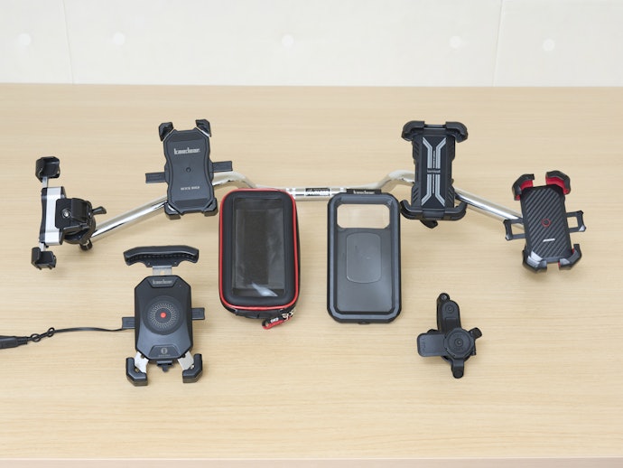 バイク用スマホホルダー の検証