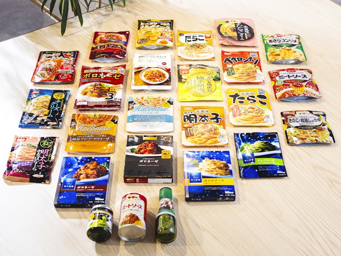 市販パスタソース の検証