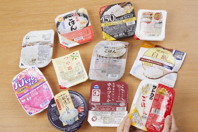パックご飯 の検証