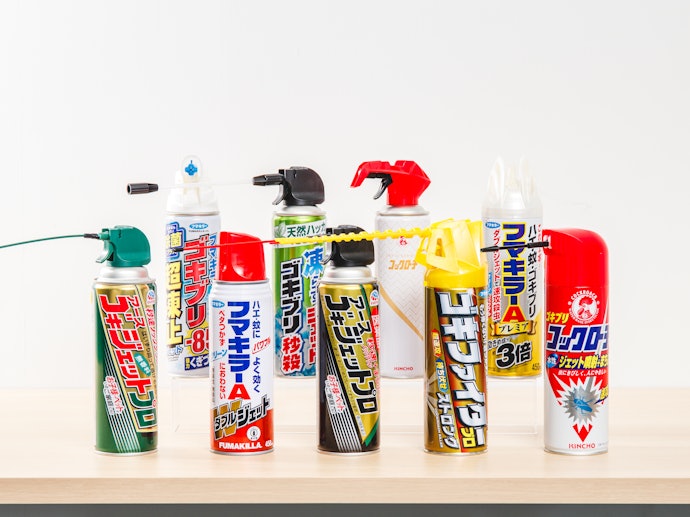 ゴキブリ用スプレー の検証