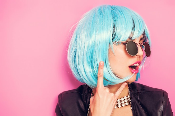 洗えるウィッグにヘアカラースプレーを使用してみるのもアリ