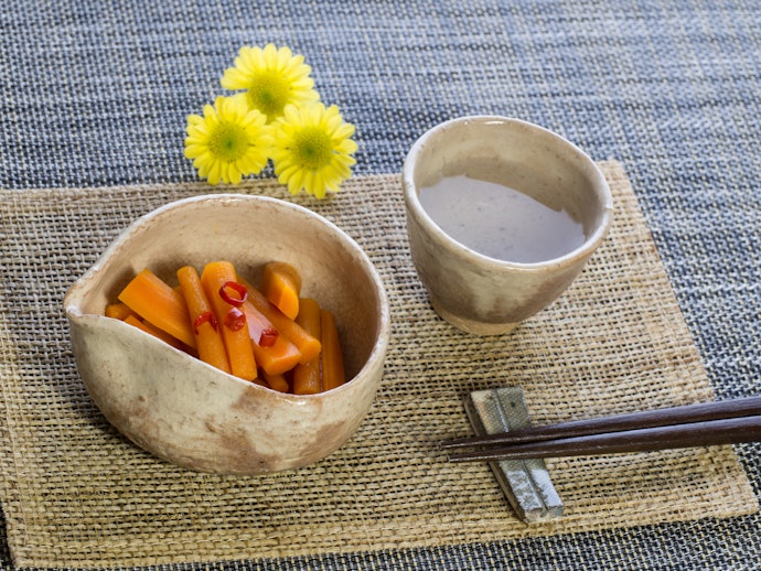 信州産漬物には少し甘味を感じる銘柄が好相性