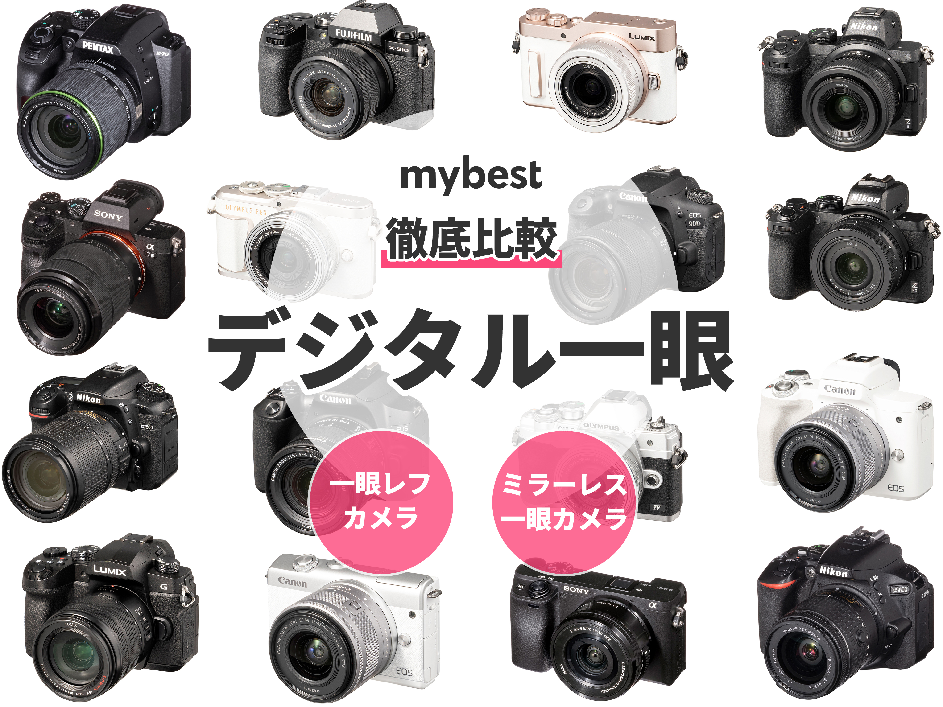 22年9月 デジタル一眼のおすすめ人気ランキング19選 徹底比較 Mybest