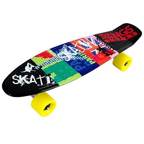 Elos スケートボード ミニクルーザー 早い者勝ち！ Amazon | Elos ミニロングボードクルーザースケートボード - 軽量