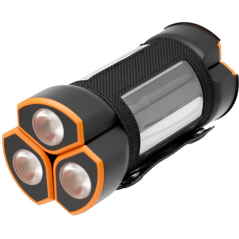 同梱可能 モバイルバッテリー 懐中電灯 フラッシュライト P80 警察仕様 USBケーブル充電 NEXTORCH ネクストーチ : TrustFire E6 懐中電灯 高輝度 1500ルーメン ズーム機能