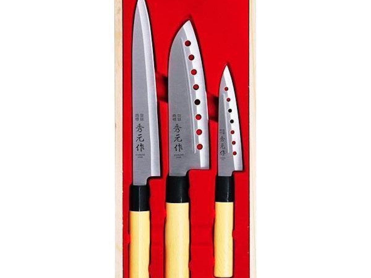 包丁セット 5個セット 高炭素ステンレスハンドル付 H20-01 関孫六オール 包丁セット 5個セット 高炭素ステンレスハンドル付 H20-01 関孫六オール