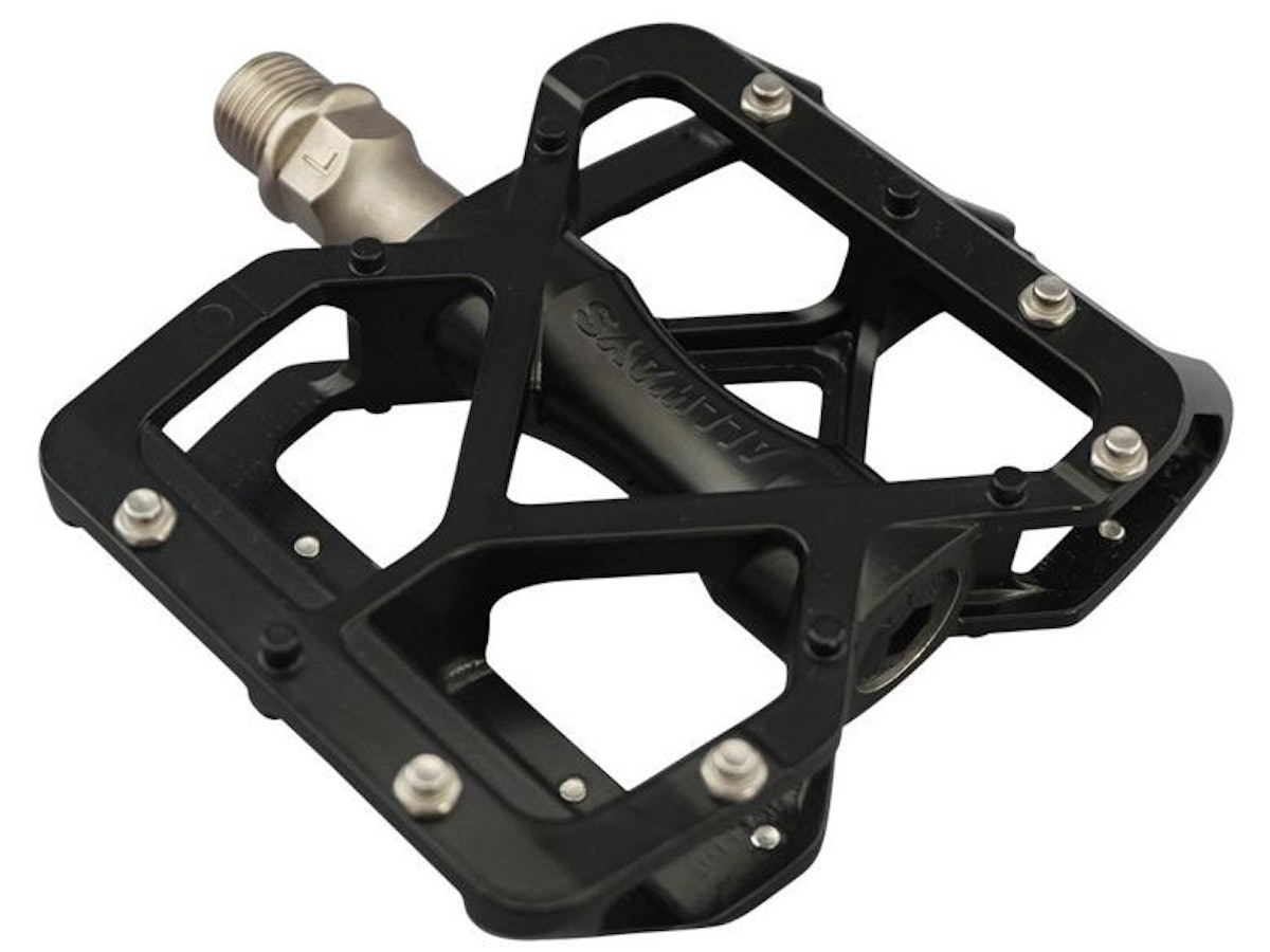 三ヶ島ペダル MKS LAMBD EzySuperiorフラットペダル ブラック GAMMA 三ヶ島ペダル MKS LAMBD EzySuperiorフラットペダル ブラック GAMMA