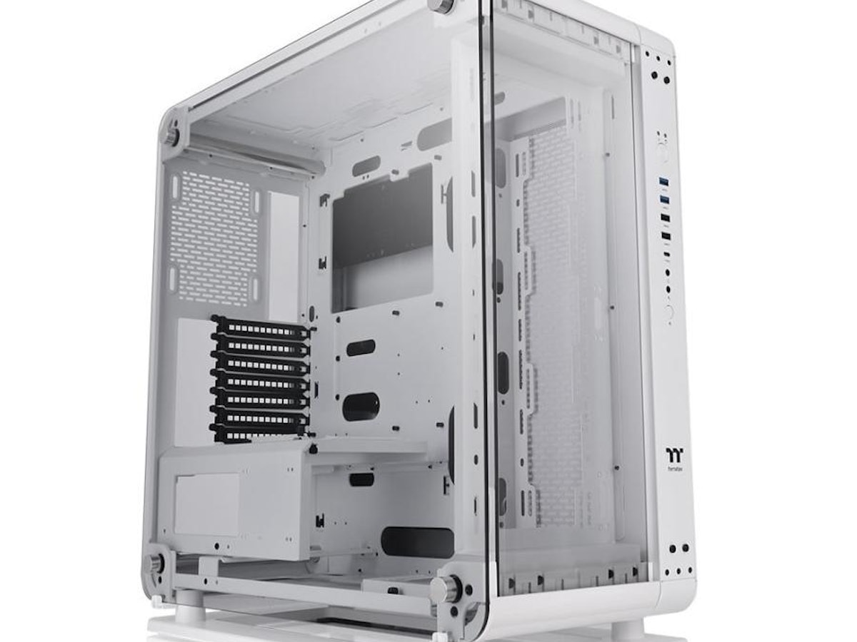 ホワイト ATX PCケース ガラスパネル コンピュータ 限定します ホワイト ATX PCケース ガラスパネル コンピュータ 限定します