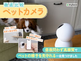 【徹底比較】ペットカメラのおすすめ人気ランキング【犬・猫の見守りに!2026年8月】