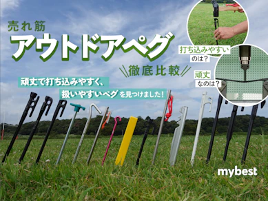 【徹底比較】アウトドアペグのおすすめ人気ランキング【2025年】