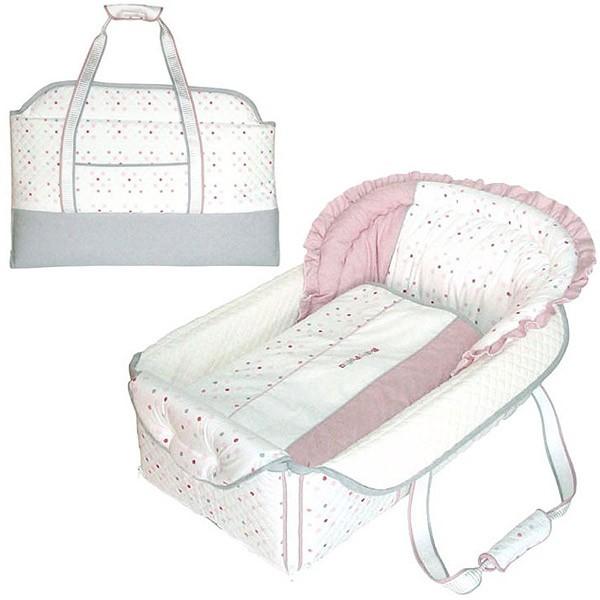 HZDMJ 折りたたみ ベビーベッド ピンク HZDMJ ベビーベッド 赤ちゃん 折りたたみ 添い寝ベッド 揺りかご 高さ