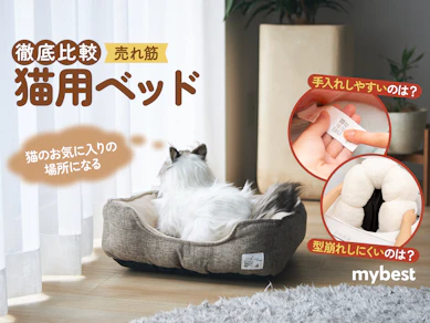 【徹底比較】猫用ベッドのおすすめ人気ランキング