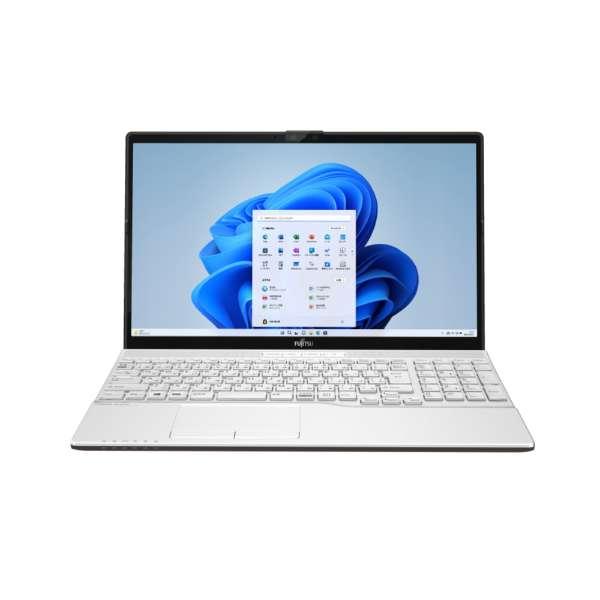 省電力ノートパソコン！Windows10・オフィス認証済！オシャレな白色！