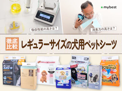 【徹底比較】レギュラーサイズの犬用ペットシーツのおすすめ人気ランキング【2026年3月】