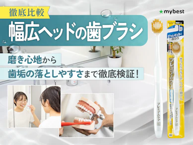 【徹底比較】幅広ヘッドの歯ブラシのおすすめ人気ランキング【2026年3月】