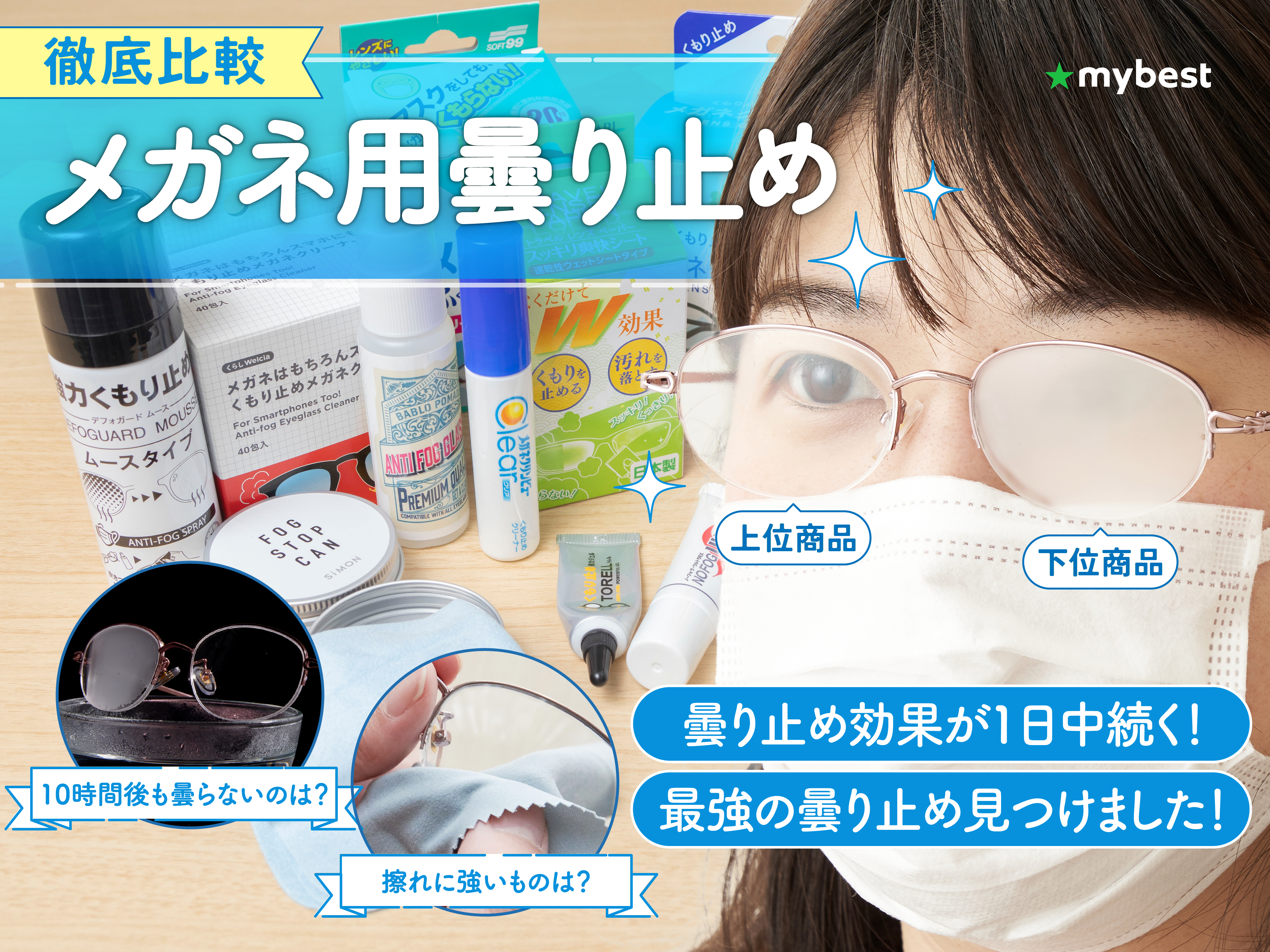 徹底比較】メガネ用曇り止めのおすすめ人気ランキング【2025年12月