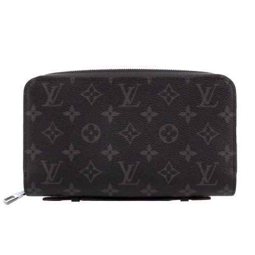 Louis Vuitton グレー 三つ折り財布 定価15万 ルイ・ヴィトンのメンズ