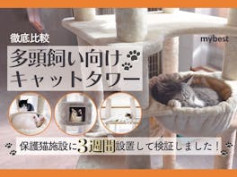 【徹底比較】多頭飼い向けのキャットタワーのおすすめ人気ランキング【2026年】