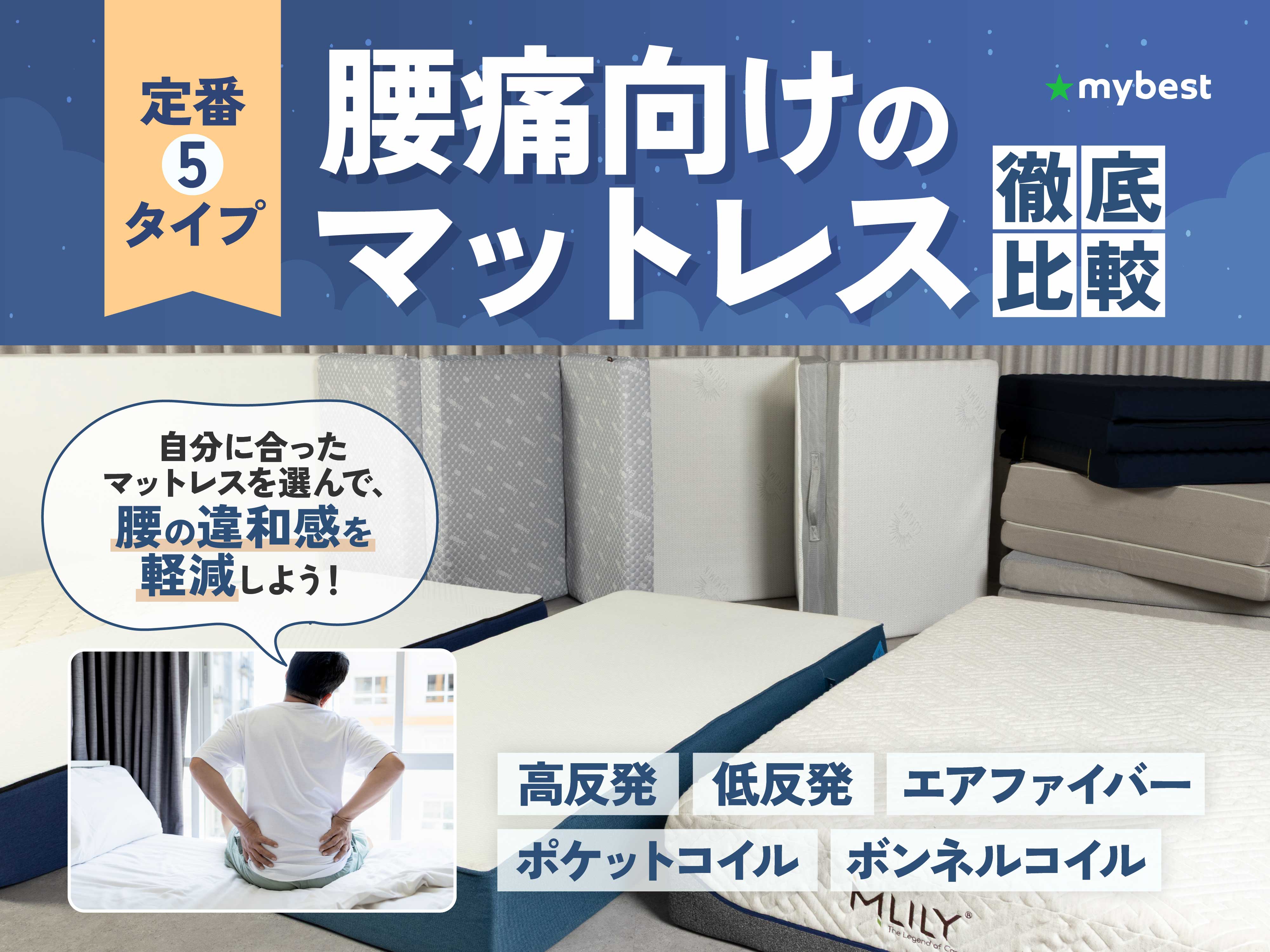 Blue Boxマットレス 厚さ6cm 三つ折り 低反発 (シングル 97cm) Blue