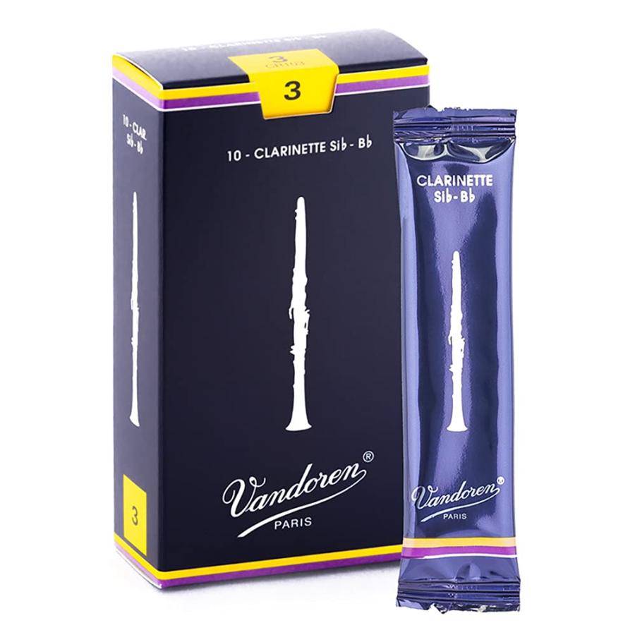 Vandoren V.12 クラリネットリード 3 1/2 10本入り 4箱 VANDOREN
