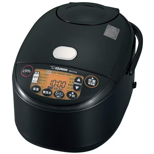 三菱電機 炭炊釜 IHジャー炊飯器 NJ-VS18G-Bを検証レビュー！一升（10