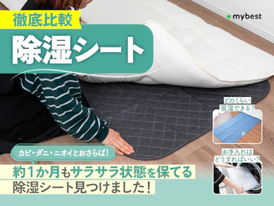 【徹底比較】除湿シートのおすすめ人気ランキング【2026年3月】