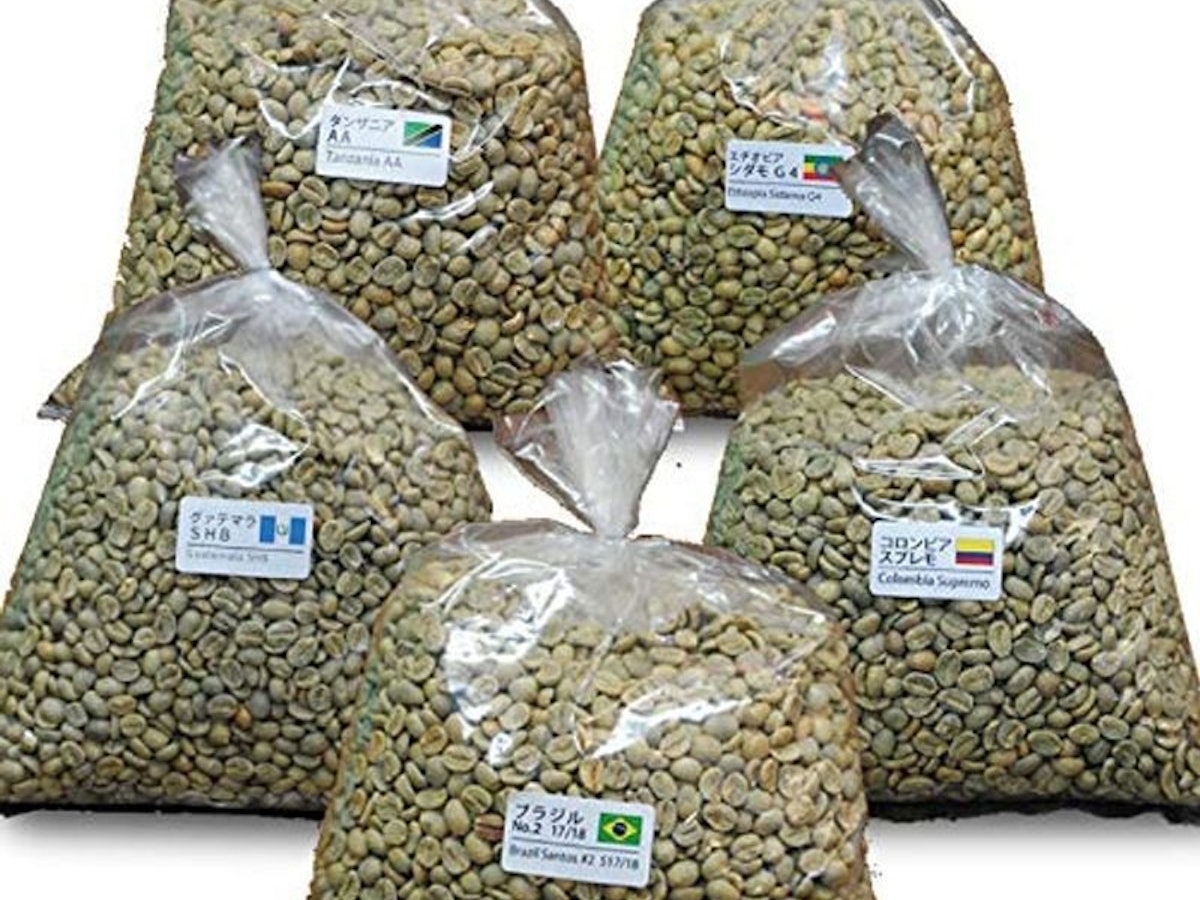 爆安!!【コーヒー生豆】タンザニアAA 5kg/ロブスタ2種、メキシコ500g 爆安!!【コーヒー生豆】タンザニアAA 5kg/ロブスタ2種、メキシコ500g