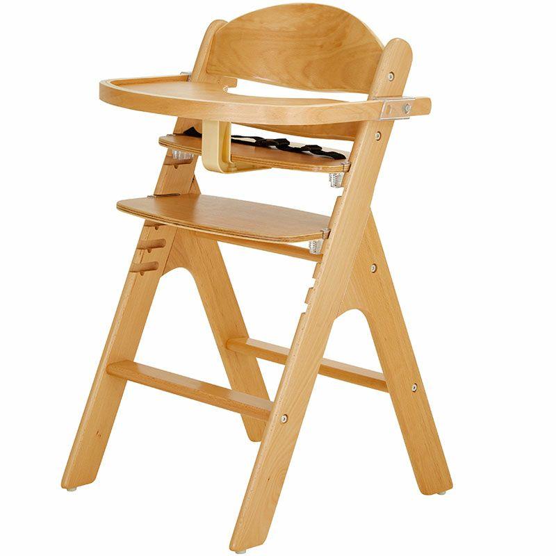 ⭐︎KATOJI⭐︎ カトージ　ベビーチェア　ハイチェア　折りたたみ　美品 楽天市場】ベビーチェア 木製ワイドハイチェア ステップ切り替え