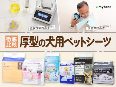 【徹底比較】厚型の犬用ペットシーツのおすすめ人気ランキング【2026年3月】