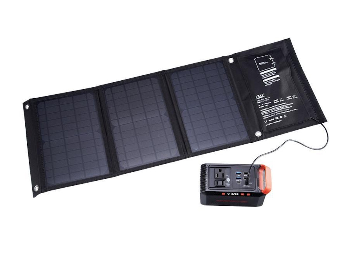 EVOPOWソーラーパネル 100W 折りたたみ式(ポータブル電源・ソーラー EVOPOWソーラーパネル 100W 折りたたみ式(ポータブル電源・ソーラー