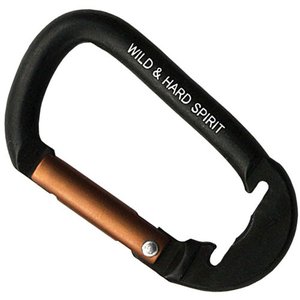 HANDLE WITH CARE CARABINER GOLD カラビナ 金 HANDLE WITH CARE CARABINER GOLD カラビナ 金 HANDLE WITH CARE
