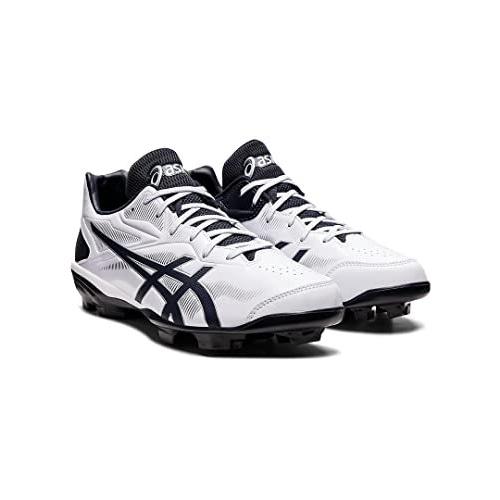 NIKE 野球 スパイク ポイント ホワイト ネイビー 26.5㎝ 軽量 ロー